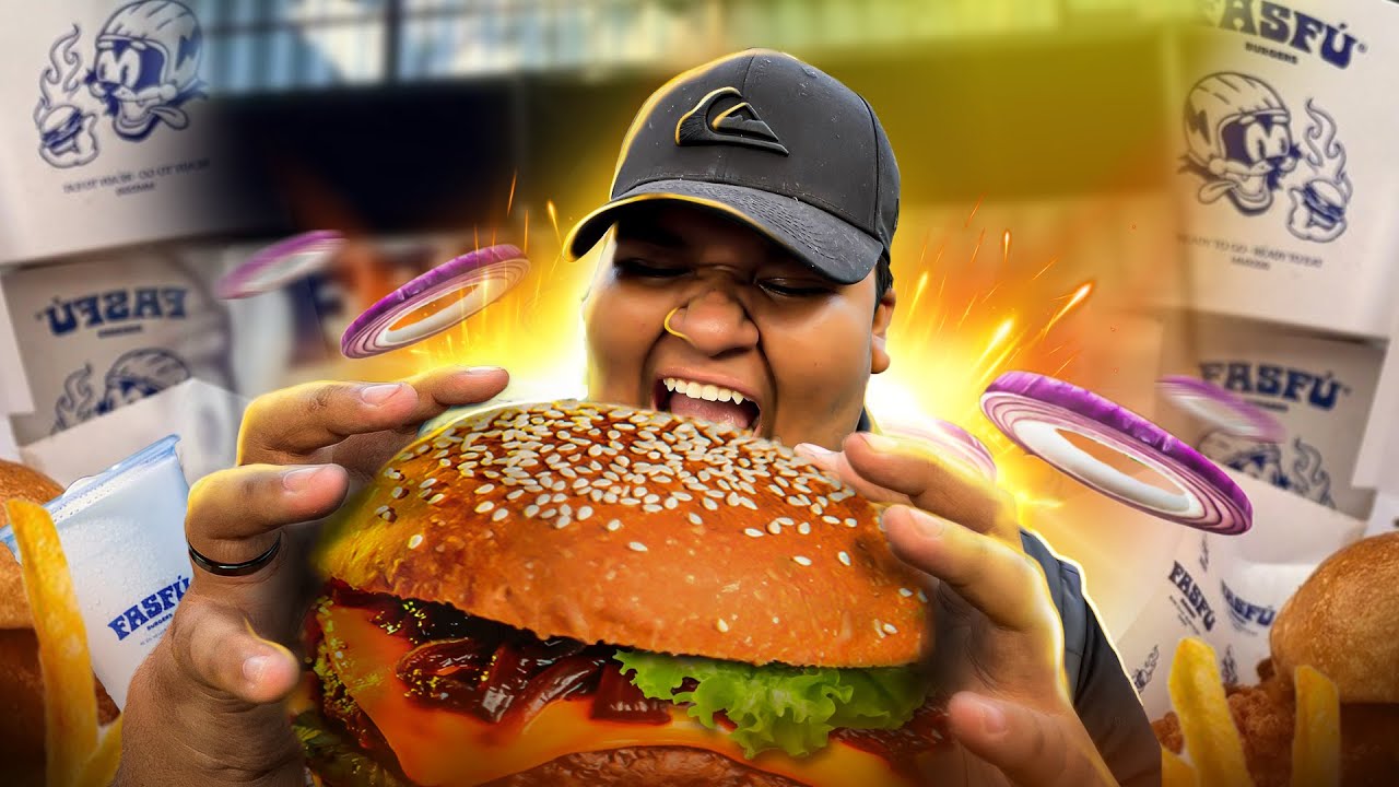 LAS PEORES HAMBURGUESAS?? 😨🤯🔥 PROBAMOS EL FASFÚ DE LUISITO COMUNICA 👀