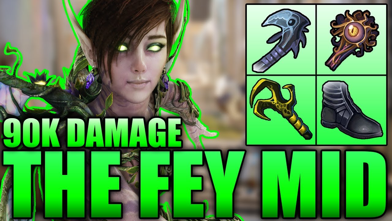 The Most Forgotten Hero, The Fey Midlane - Predecessor Gameplay