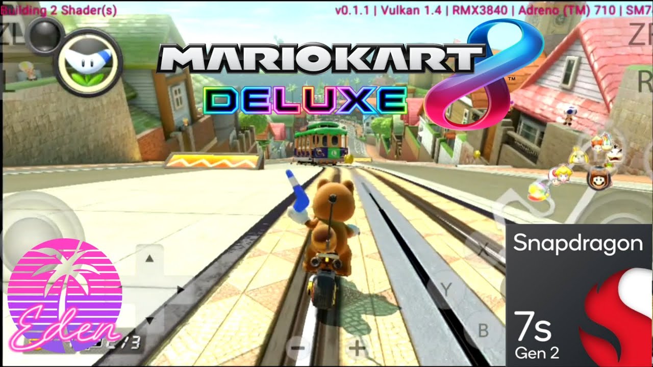 Mario Kart 8 Deluxe - Eden v0.1.1 - Snapdragon 7s Gen 2 Realme 12 Pro+