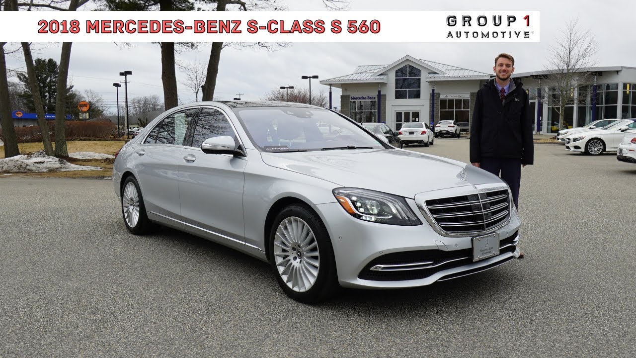 2018 Mercedes-Benz S-Class S 560 Sedan | Video Tour with Spencer