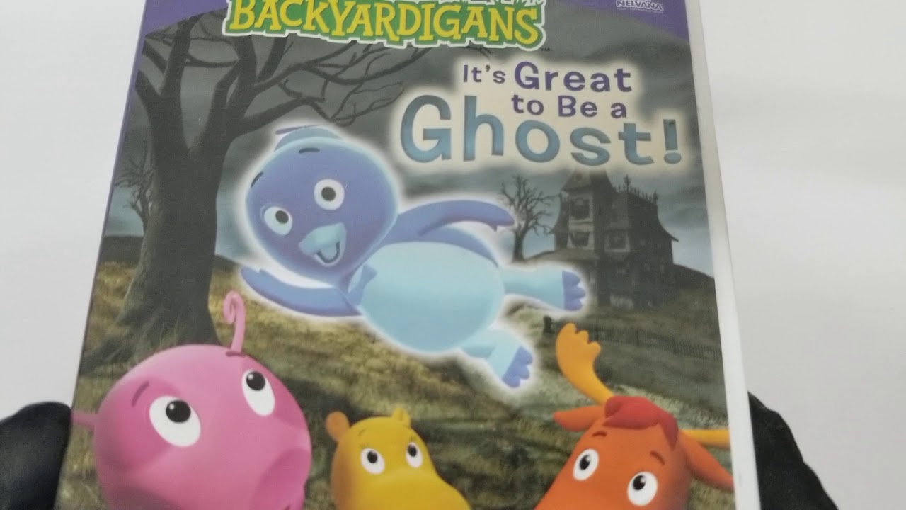 DVD Backyardigans: It's Great to Be a Ghost La Shawn Jefferies Jonah Bobo COVER CD Artwork HD