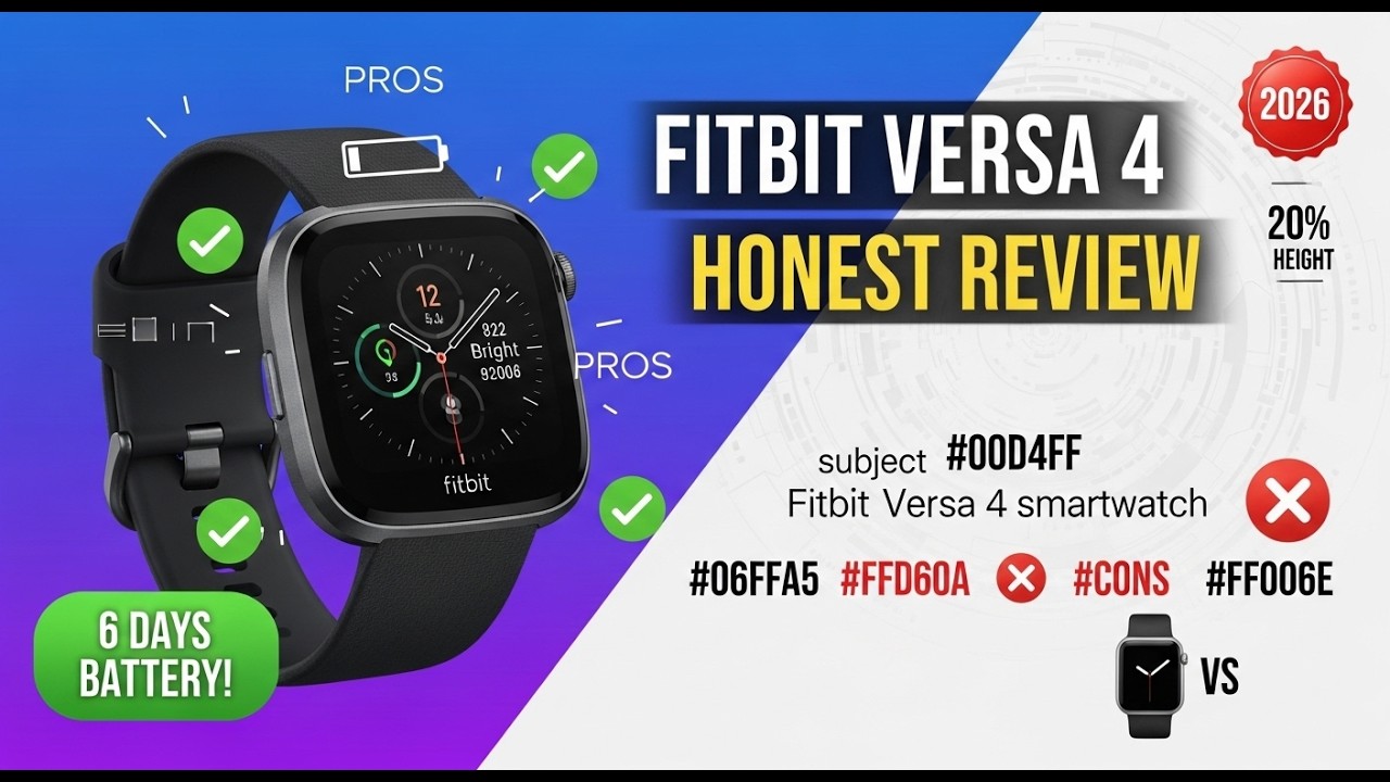 Fitbit Versa 4 Honest Review - Pros & Cons After 30 Days