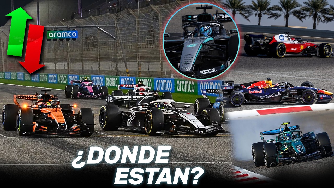 ¡¡el ORDEN ACTUAL!! Mi RANKING tras los TEST en BAHREIN | F1 2026 (SEMANA 1)