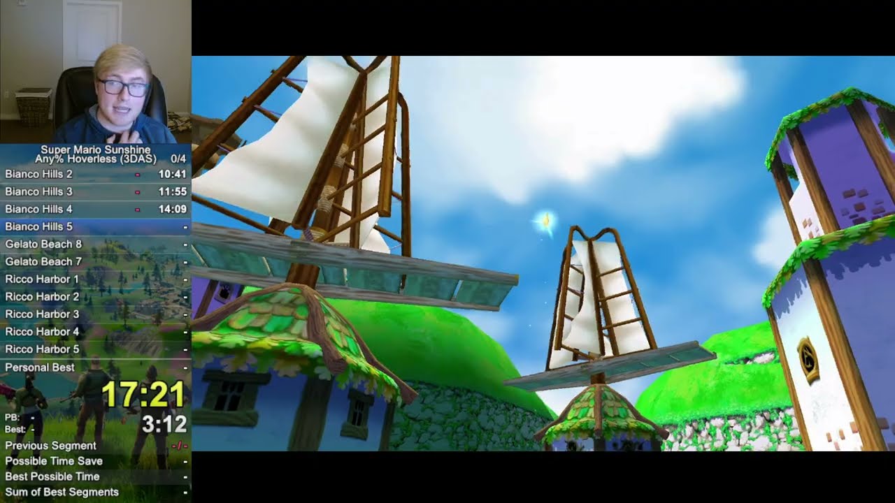 [WR] SMSHD Hoverless Any% Speedrun in 1:28:29 - Super Mario Sunshine (3D All-Stars)