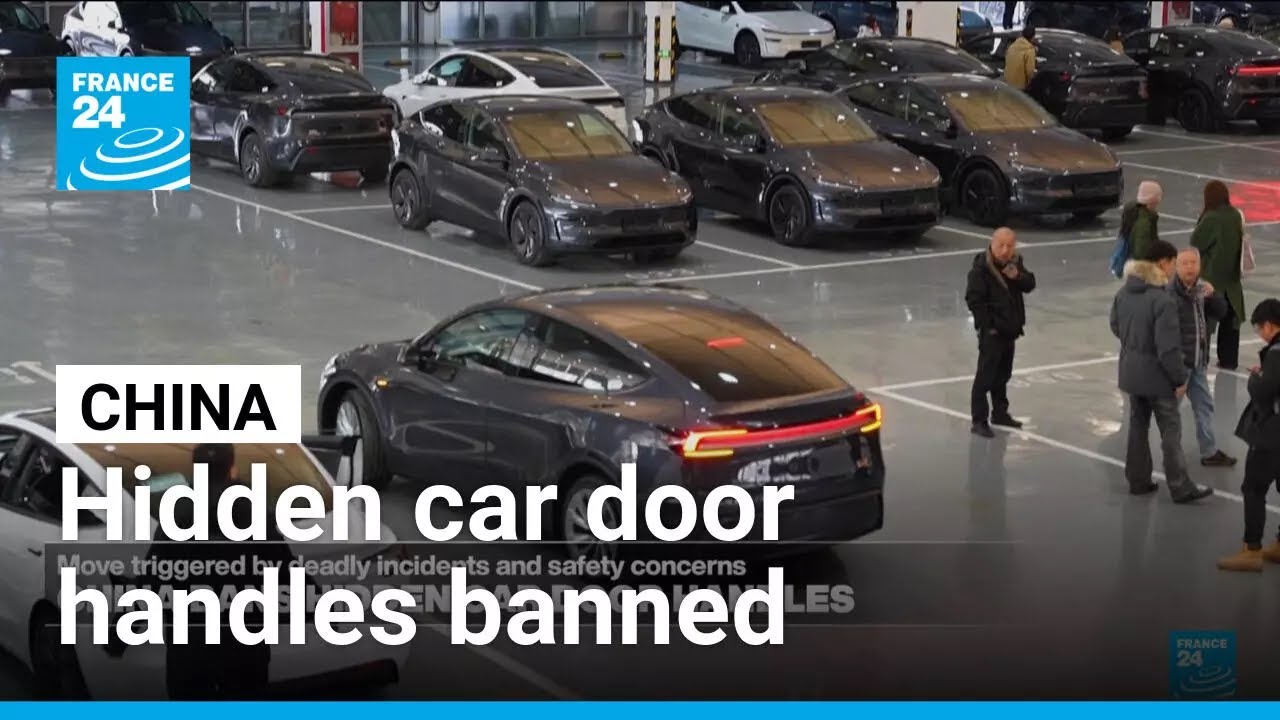 China bans hidden car door handles after deadly incidents • FRANCE 24 English