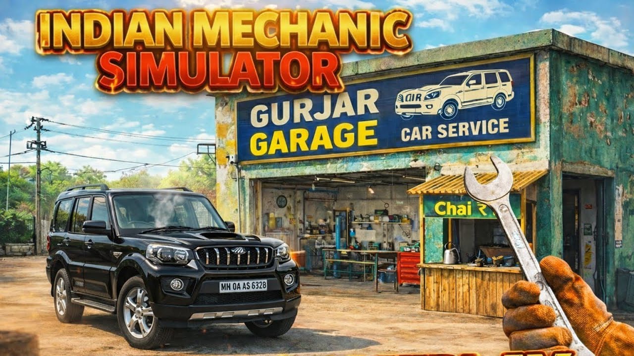I Started My Own Indian Car Garage | Indian Mechanic Simulator