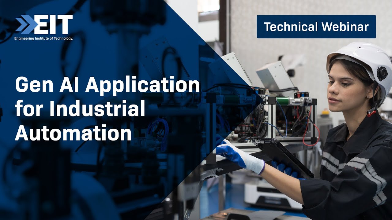 Gen AI application for Industrial Automation