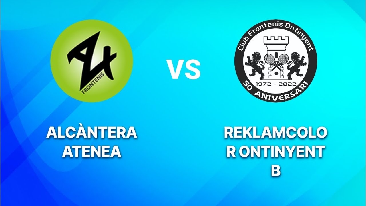 LLIGA 3ra DIVISIÓ ZONA III 🔵 ALCÀNTERA ATENEA vs REKLAMCOLOR ONTINYENT B 🔴 