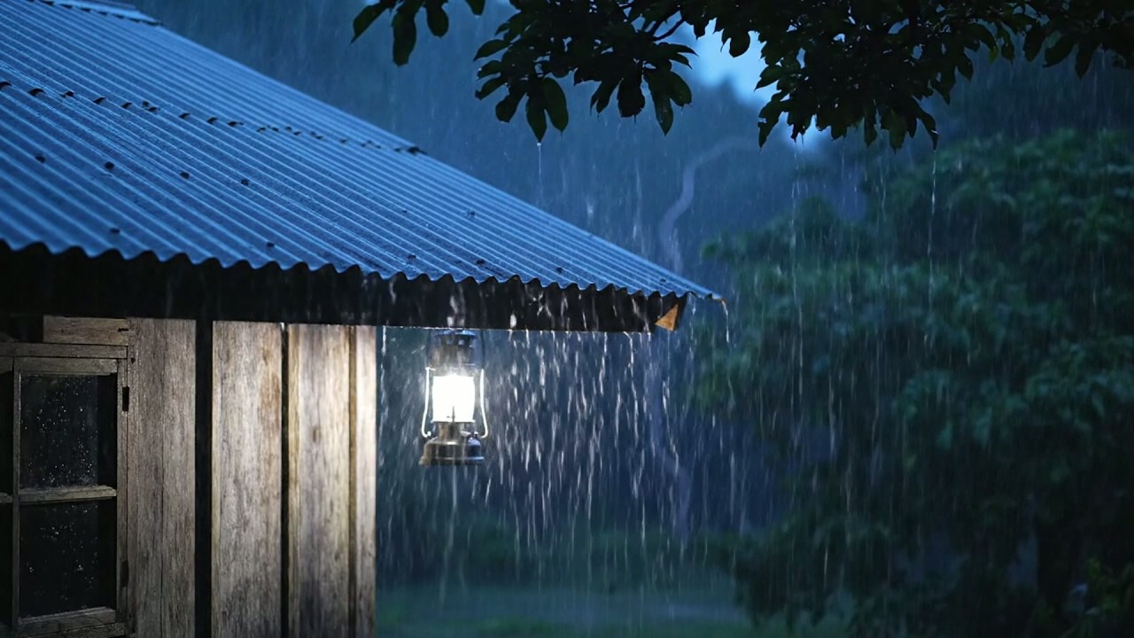 No Ads Rain Sounds for Sleeping - ASMR Powerful Rain to Ease Stress and Anxiety