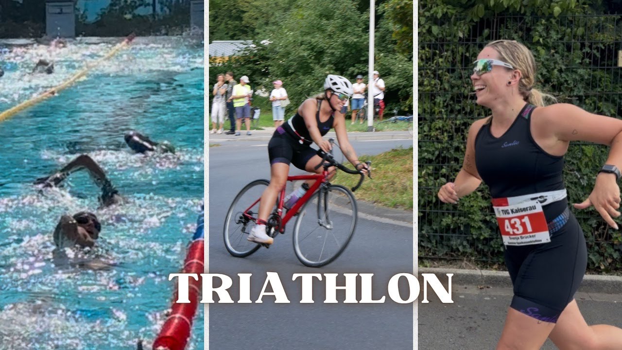 MEIN ERSTER TRIATHLON! 🏊🏼‍♀️🚴🏼‍♀️🏃🏼‍♀️Inklusive fails 😅