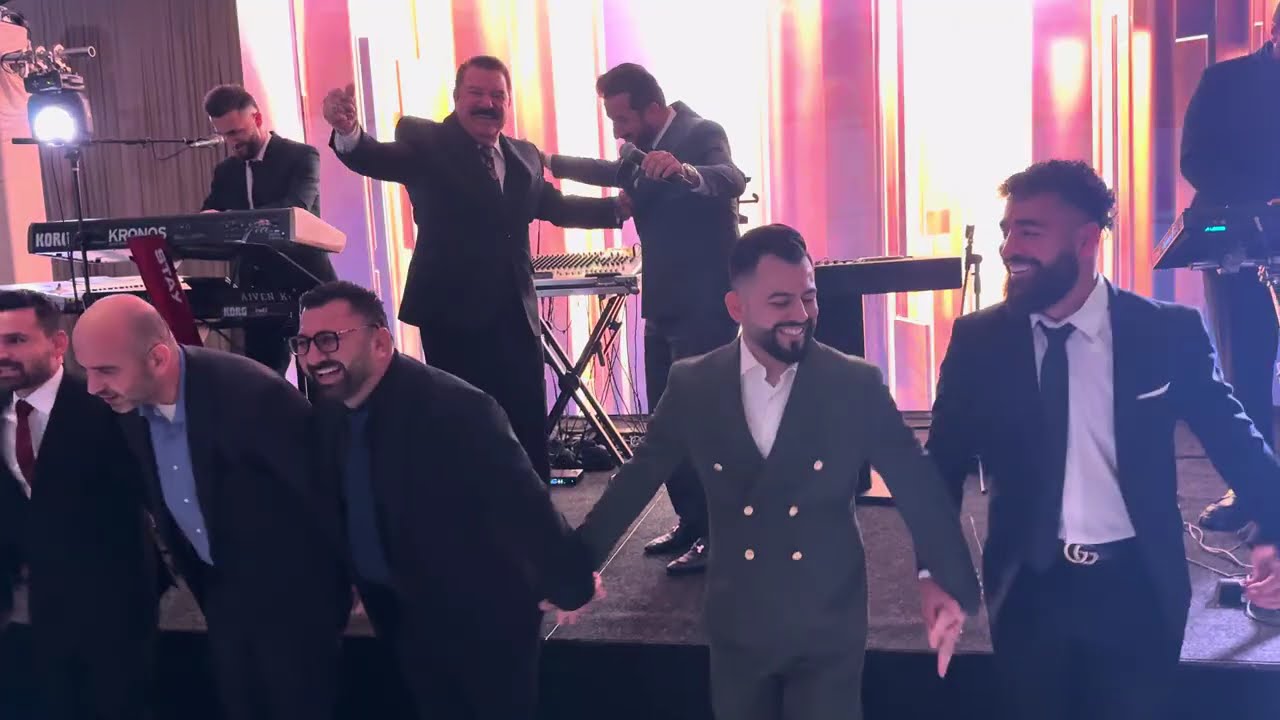 Chaldean wedding Michael Mikhael and Emily GoroWith the Singers Janan Sawa Luay Yousif لؤي و جنان 
