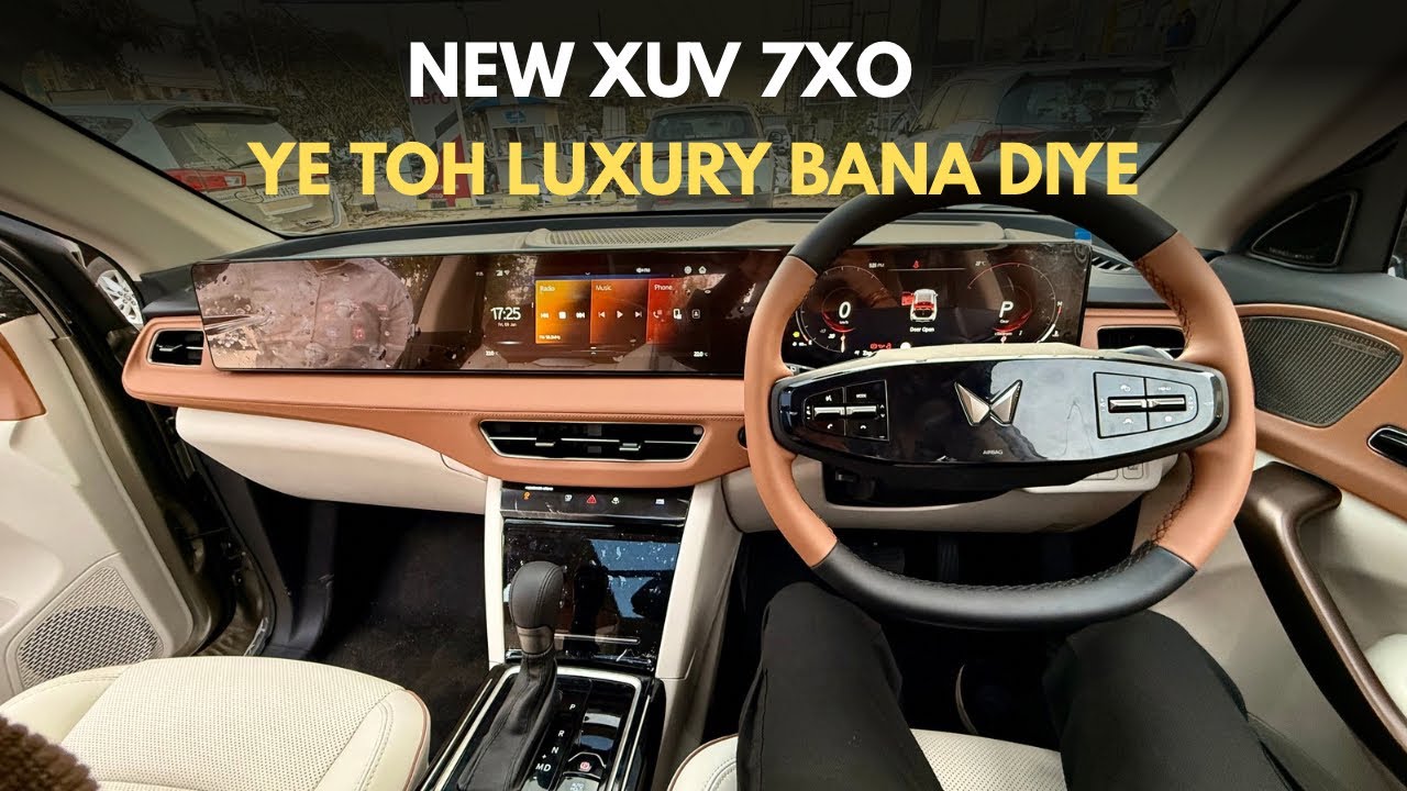 NEW MAHINDRA XUV 7XO INTERIOR SOUCHA NAHI THA AISA HOGA 