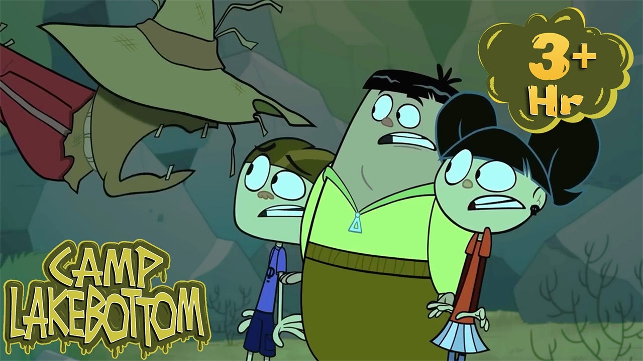 Ghost In The Mower | Funny Cartoons for Kids | Camp Lakebottom | Scholastic After School