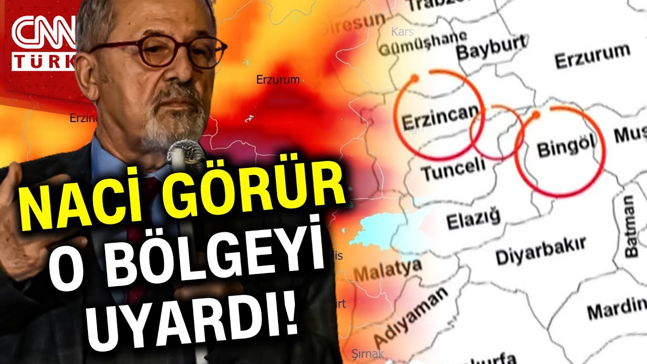 Naci Görür'den Çarpıcı Deprem Uyarısı! O Bölgeleri İşaret Etti: 