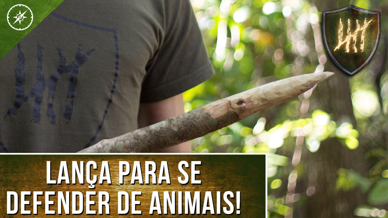 Como fazer uma lança primitiva
