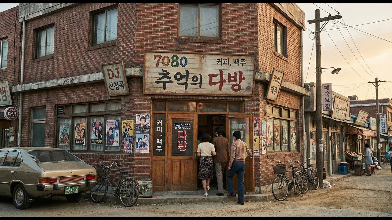 7080 미사리 추억의 음악 60분커피 한 잔과 함께 듣는 옛날 감성 가요