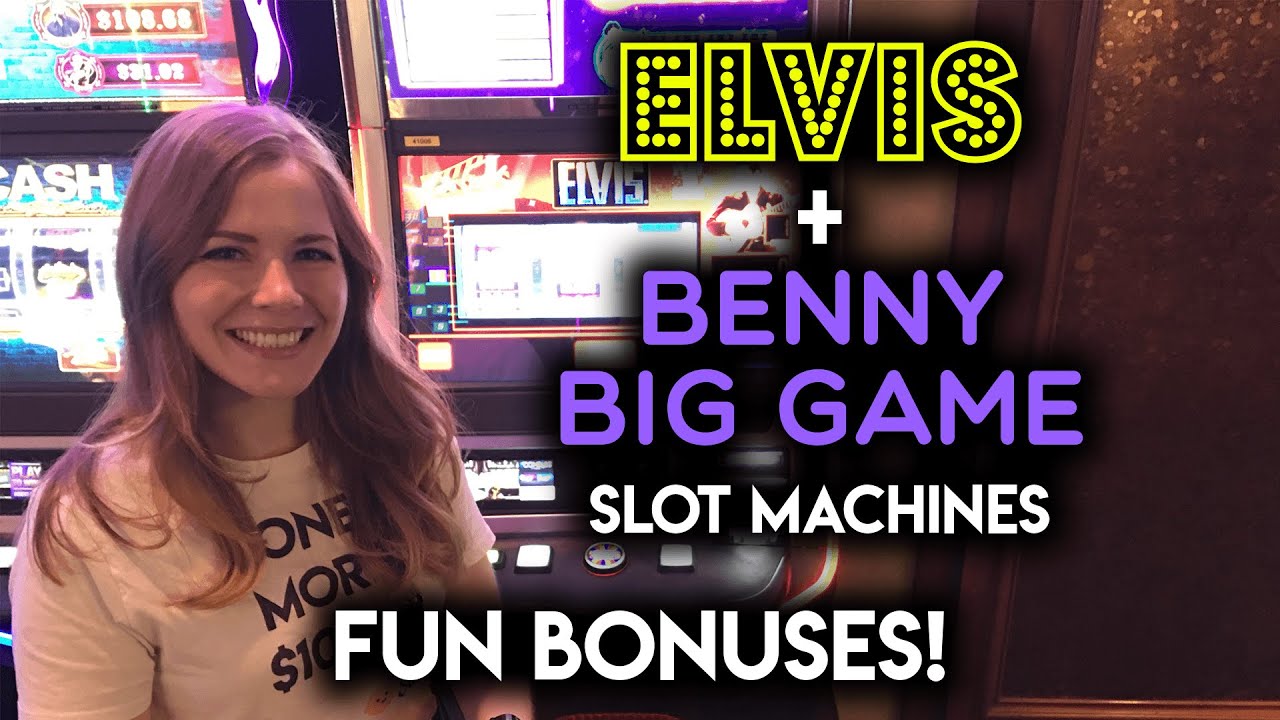 Elvis and Benny BIG Game Slot Machines! Another Day Another Elephant BONUS!