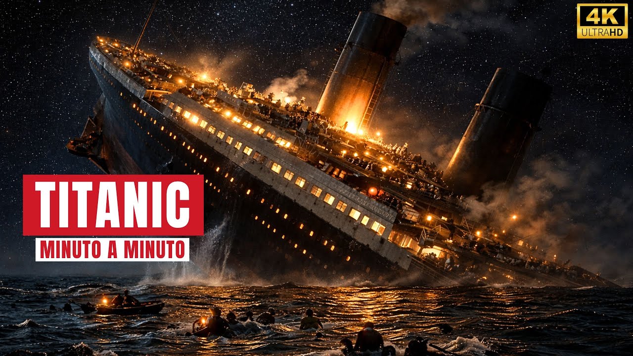 Minuto a Minuto | O Que Realmente Aconteceu Após o Impacto no Titanic em 1912