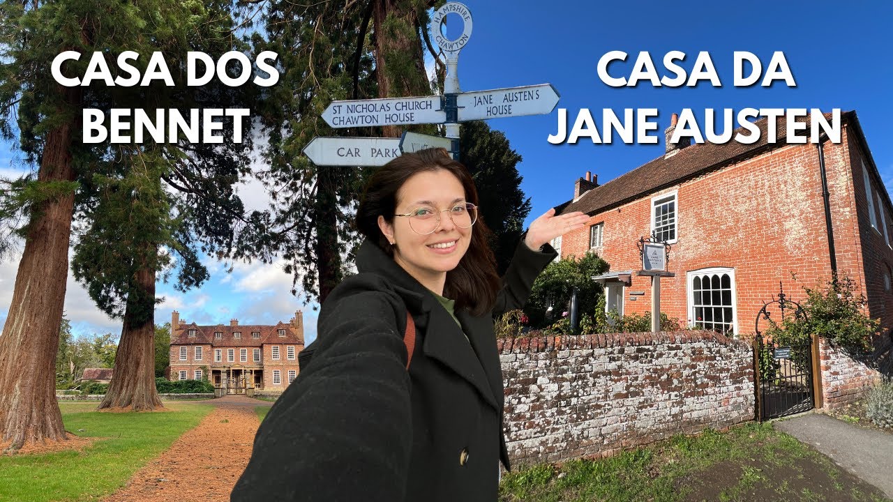 Minha visita à casa da Jane Austen e à Longbourn dos Bennet