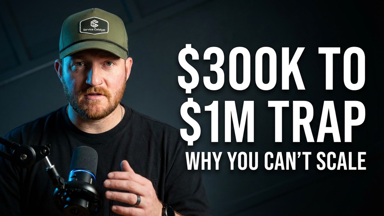 The $300K to $1M Trap: Why Service Businesses Can't Scale