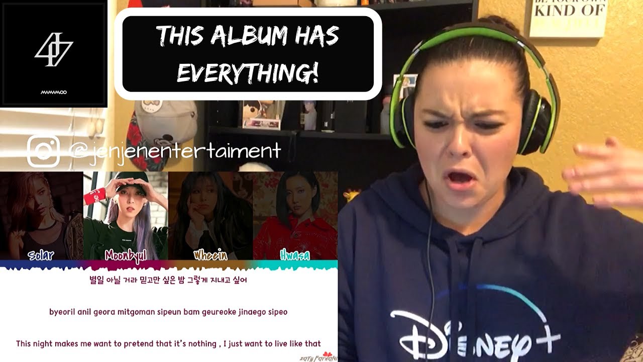 마마무(MAMAMOO) - reality in BLACK Album REACTION!!!
