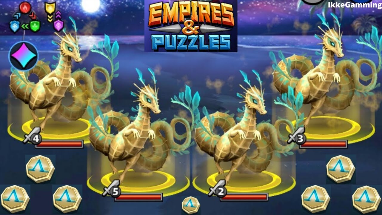 Empires & Puzzles - Hunting Atlantis Coins/Farm on 09/10 Normal Stage 2021