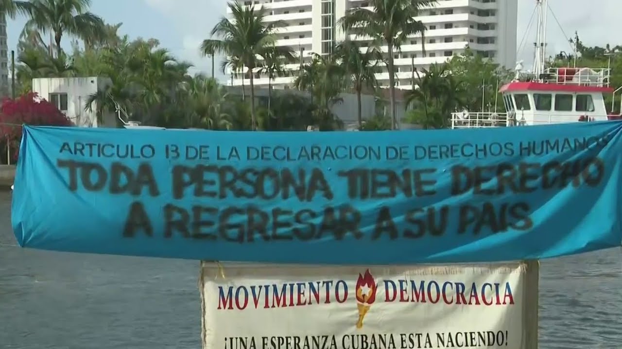 New blackout hits Cuba as exiles push for right to return