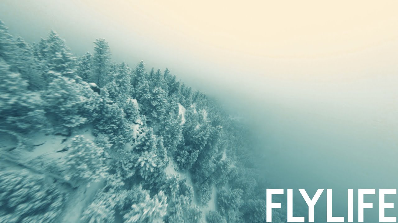Winter FPV : Almost Frozen Racing Drone