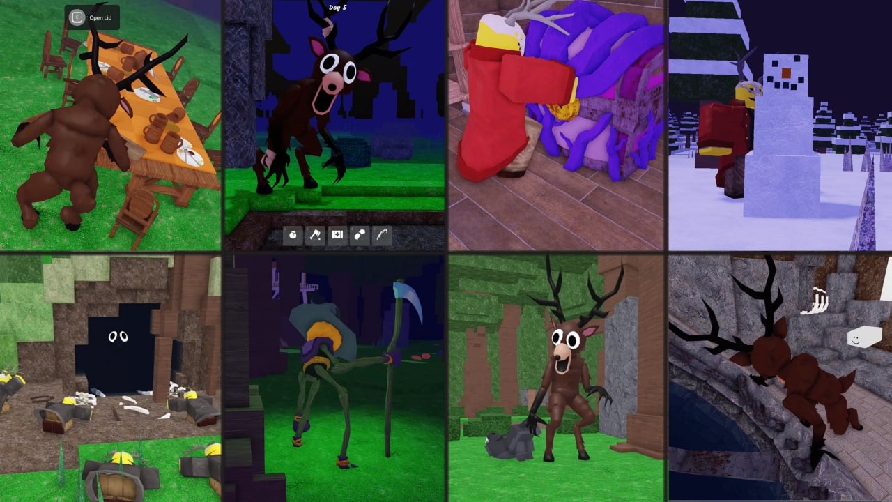 All Secret Cutscenes & Full Story & Extra - 99 Nights in the Forest | Roblox