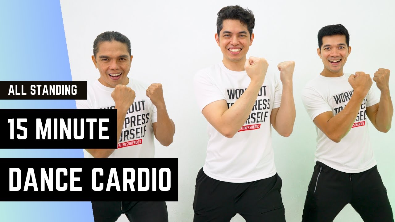 FUN 15 MIN SWEATY DANCE CARDIO WORKOUT | FULL BODY FAT BURN | FH#135