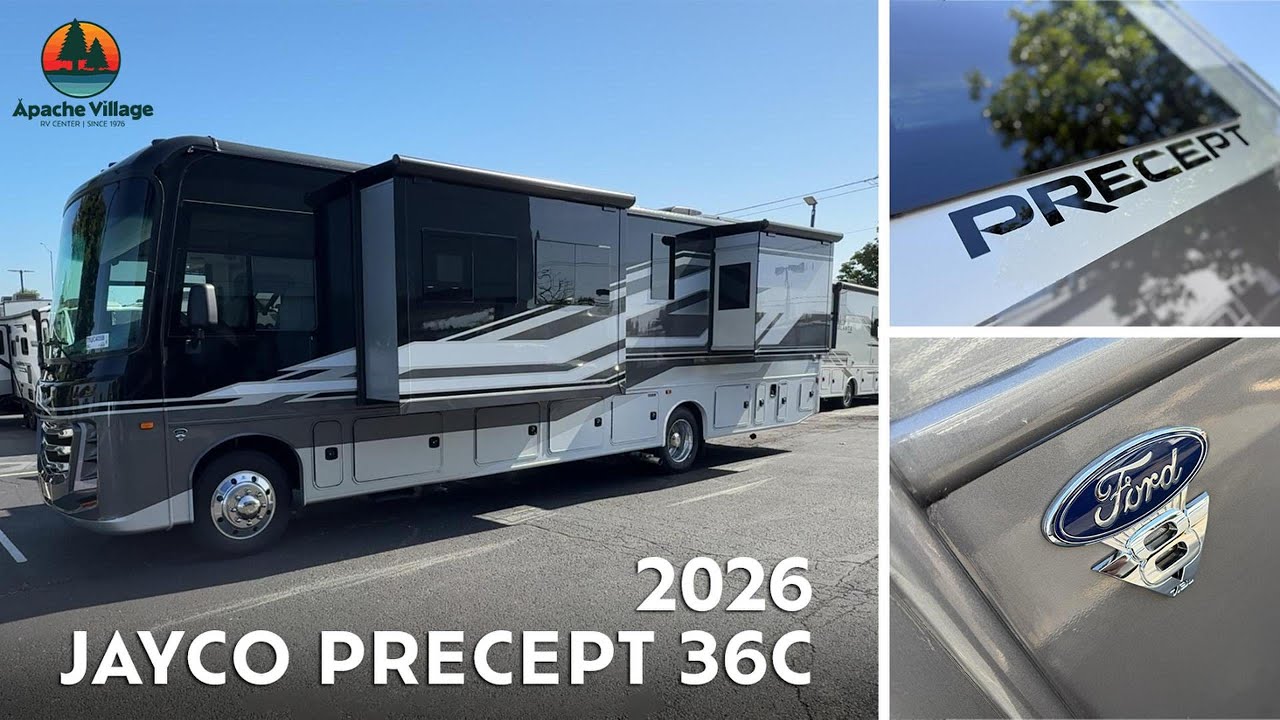 JAYCO'S BEST YET? 2026 Jayco Precept 36C Luxury RV Tour + New Features!