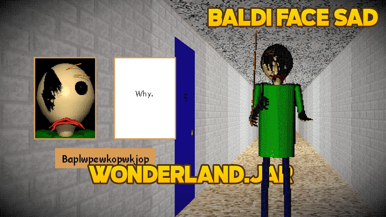 wonderland.jar | Мод для Baldi's Basics