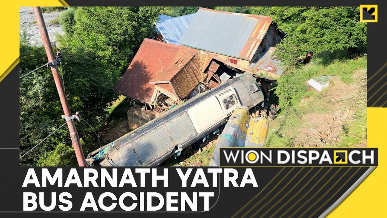 Amarnath Yatra Bus Accident: 39 Pilgrims Injured While Returning From Amarnath Yatra | WION Dispatch