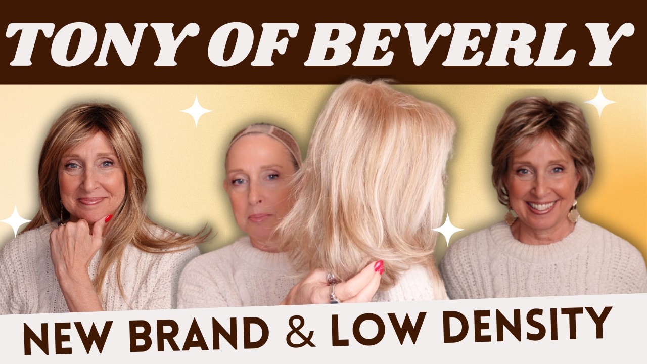New to Frannie’s Hair: Tony of Beverly | 6 Low-Density Styles, 6 Colors