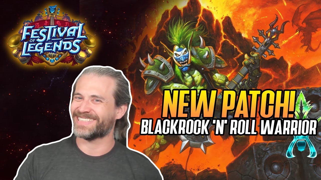 (Hearthstone) NEW PATCH! Blackrock 'n' Roll Warrior + Deck Intro