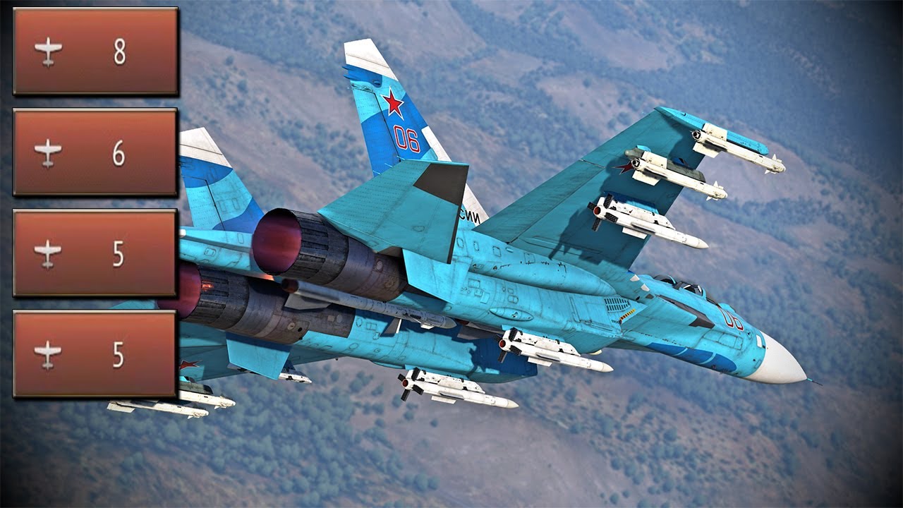 R-27's Reign Ends, But Its Power Endures 💯 | Su-27SM 