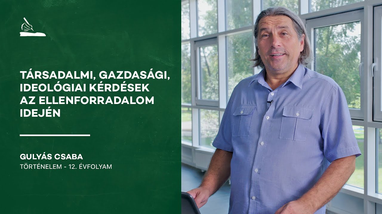 Társadalmi, gazdasági, ideológiai kérdések az ellenforradalom idején | Gulyás Csaba