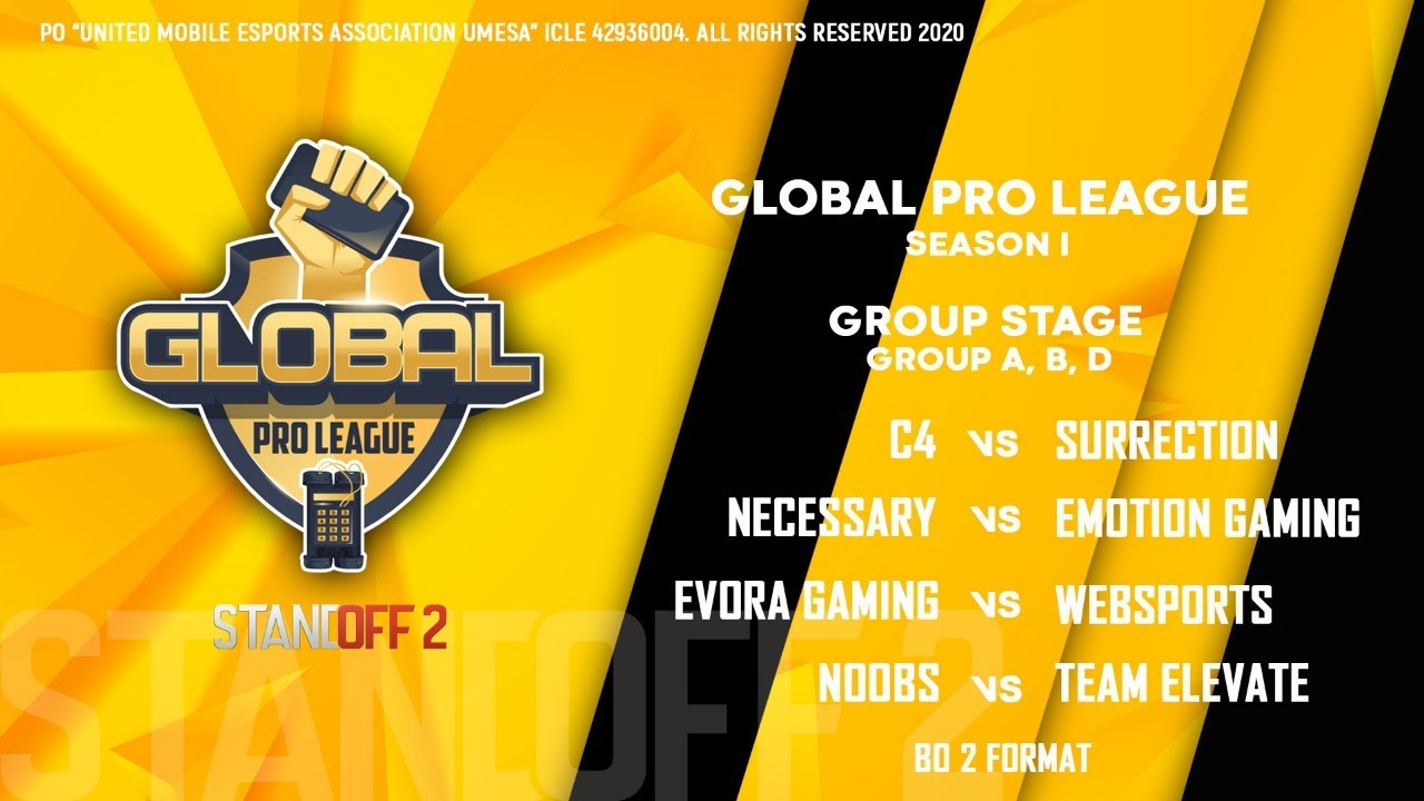 GLOBAL PRO LEAGUE. GROUP STAGE, GROUPS A, B, D, ДЕНЬ 8.