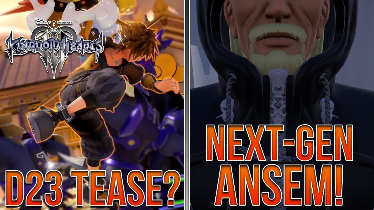 KH3 D23 Tease? Tom Hanks Won't Be Voicing Woody in KH3? Unreal Engine 4 Ansem Data Mined!
