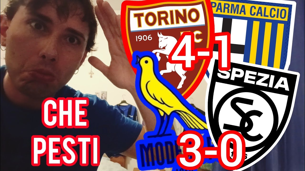 TORINO PARMA 4-1 e MODENA SPEZIA 3-0‼️GOAL ZAPATA in LIVE‼️MODENA SOGNA lo SPEZIA RISCHIA la SERIE C
