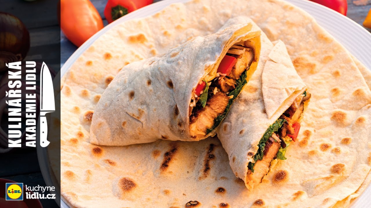 Pšeničná tortilla - Roman Paulus - Kulinářská Akademie Lidlu