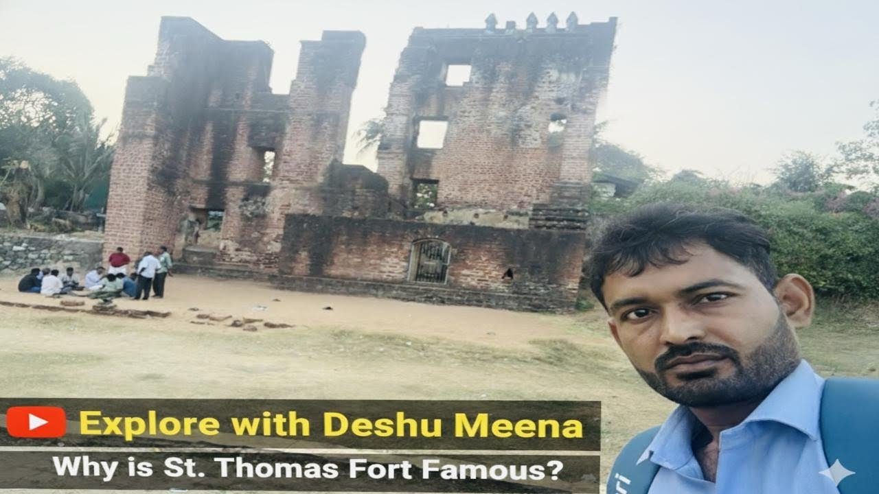Kerala ka 500 Saal Purana Qila! 🏰 | St. Thomas Fort Thangasseri | Explore With Deshu Meena 