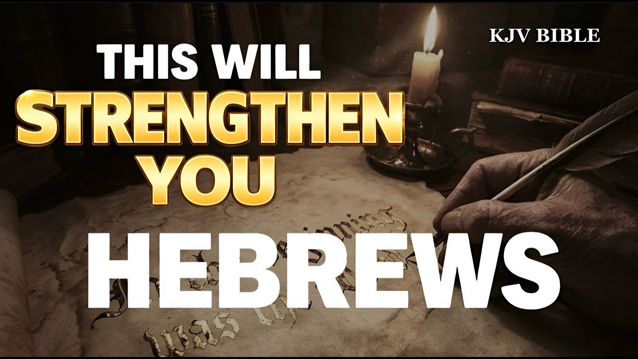 Fall Asleep to Hebrews (KJV) | Full Book Bible Reading for Peace & Rest (2 Hours)