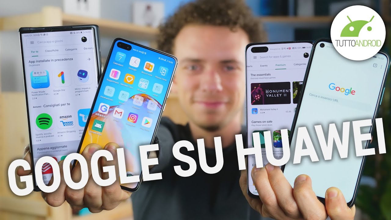 Come installare PLAY STORE e GMS su HUAWEI P40 Pro, P40, P40 Lite, Mate 30 etc.., SENZA problemi
