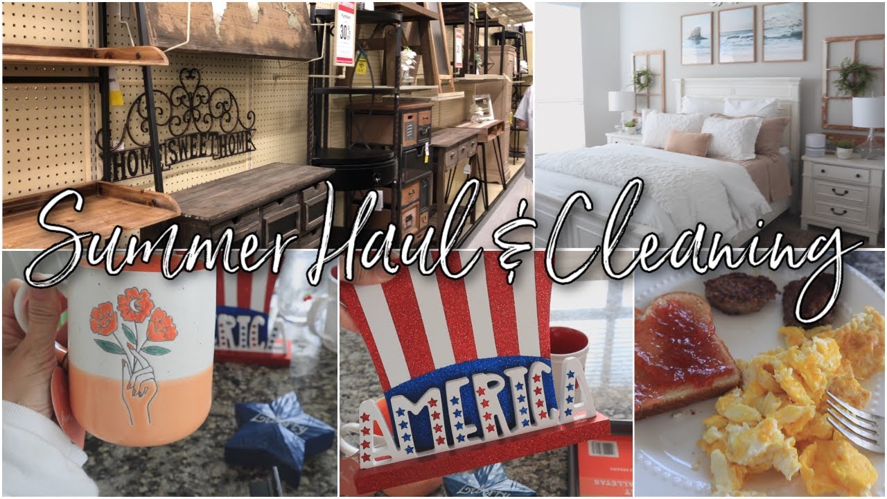 SPEND THE DAY WITH ME | TJ MAXX & HOBBY LOBBY HAUL + CLEANING \\ CRAFTYGIRL VLOGS