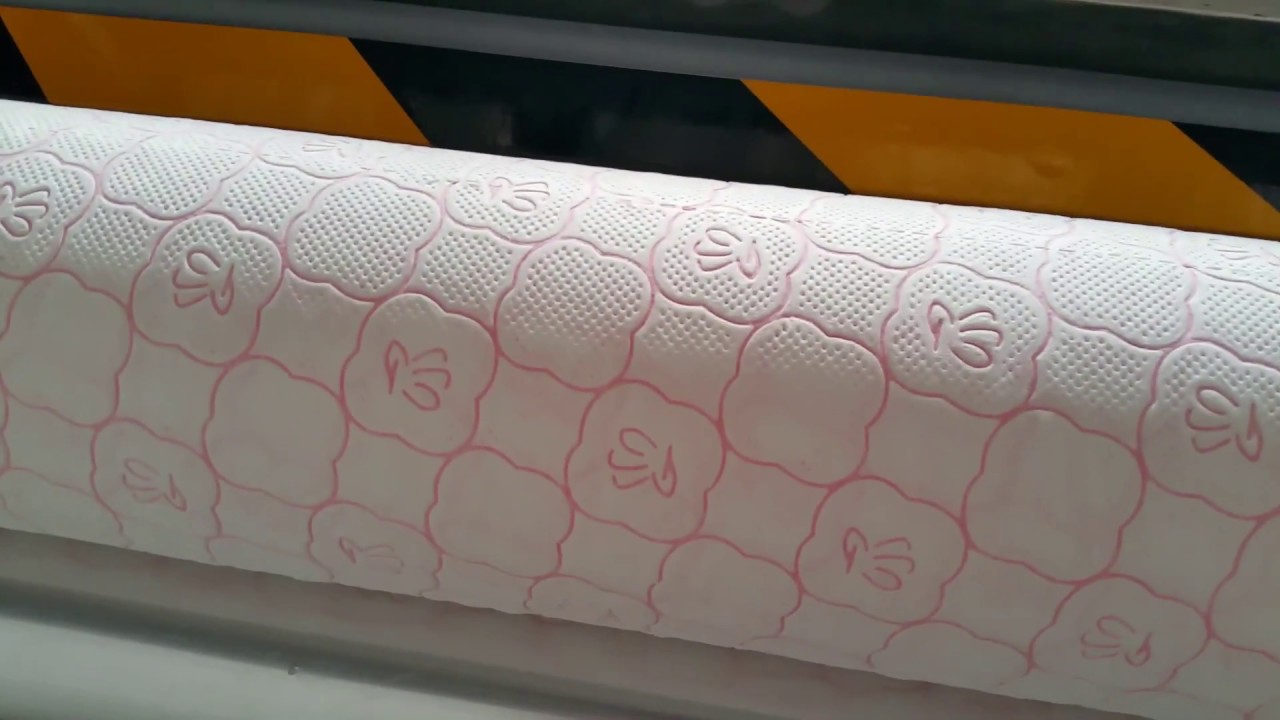 Deco embossing toilet paper printing machine