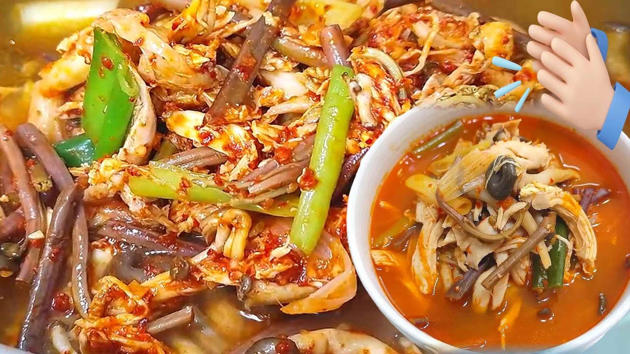 닭개장은 이렇게 끓여야 깔끔하고 얼큰해요! 