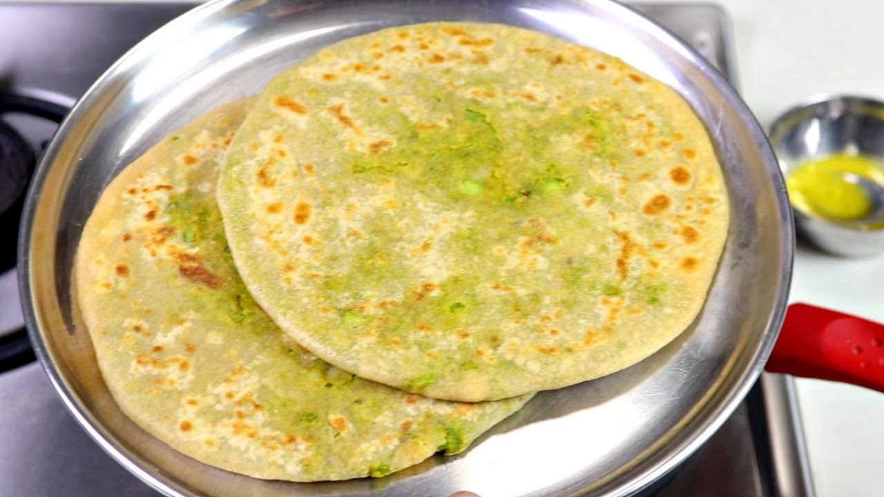 ठंडी के मौसम में बनाए गरम गरम हरे मटर के स्वादिस्ट पराठे आसान तरीके से |Matar Paratha|KabitasKitchen
