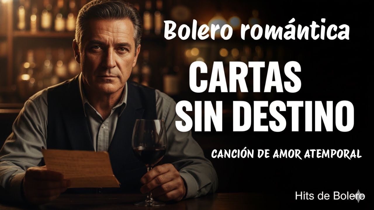 Cartas sin destino, Bolero romántico español, Letra y música, Hits de Bolero