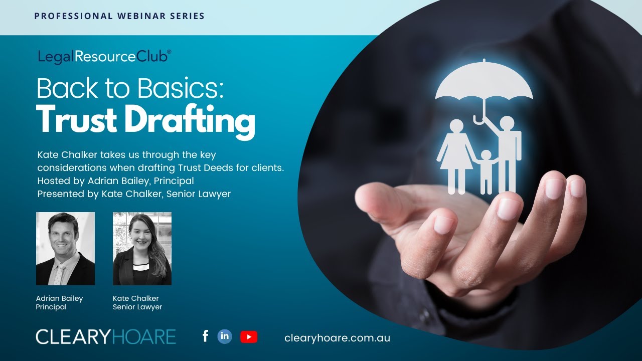 Back to Basics in Trust Drafting